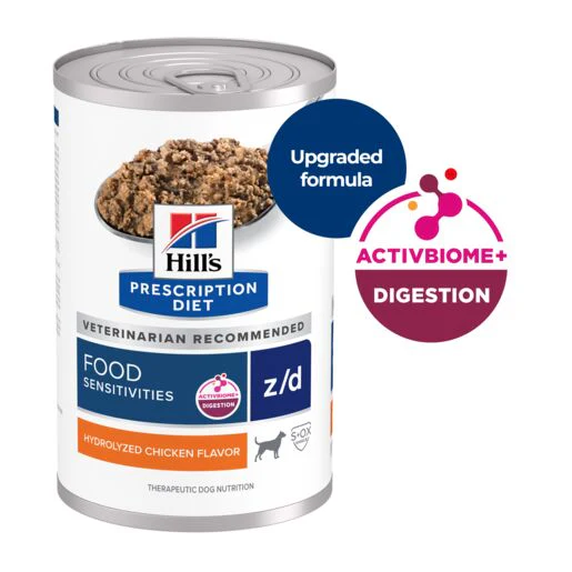 Hills Prescription Diet Dog z/d Skin/Food Sensitivities Original Wet Food 370g - Image 2