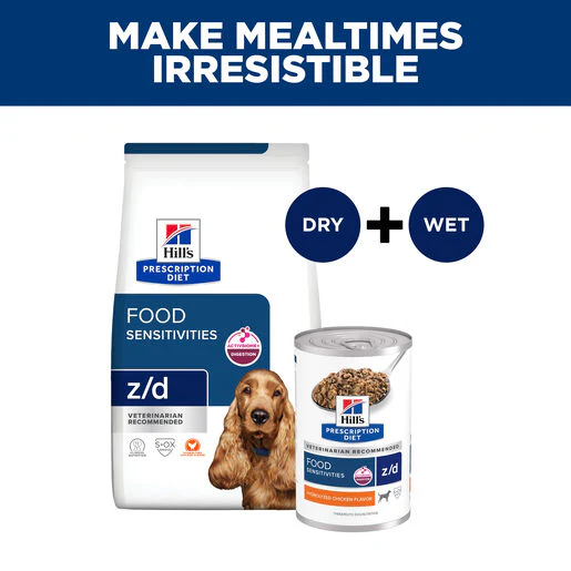 Hills Prescription Diet Dog z/d Skin/Food Sensitivities Original Wet Food 370g - Image 4