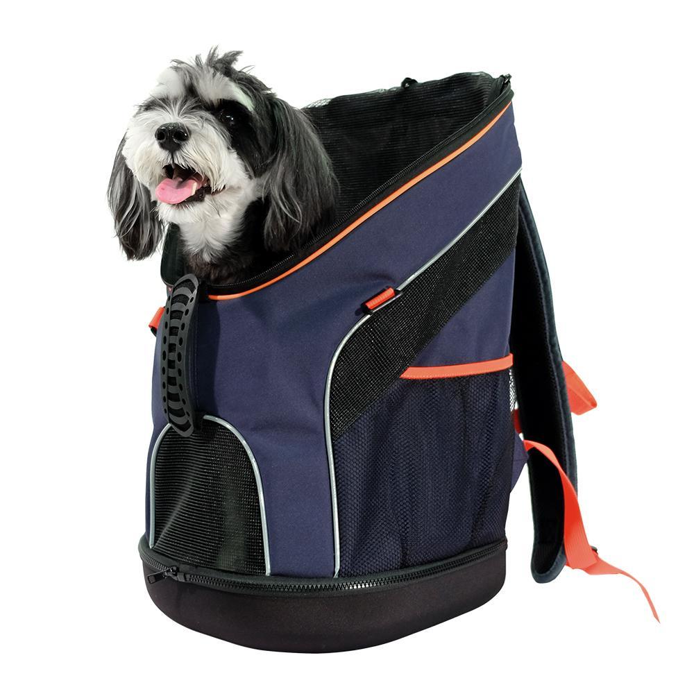Ibiyaya Ultralight Pro Navy Blue Backpack Pet Carrier - Image 4
