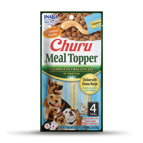 Inaba Churu Chicken and Cheese Meal Topper for Dogs 4 Pack x6 - Image 3