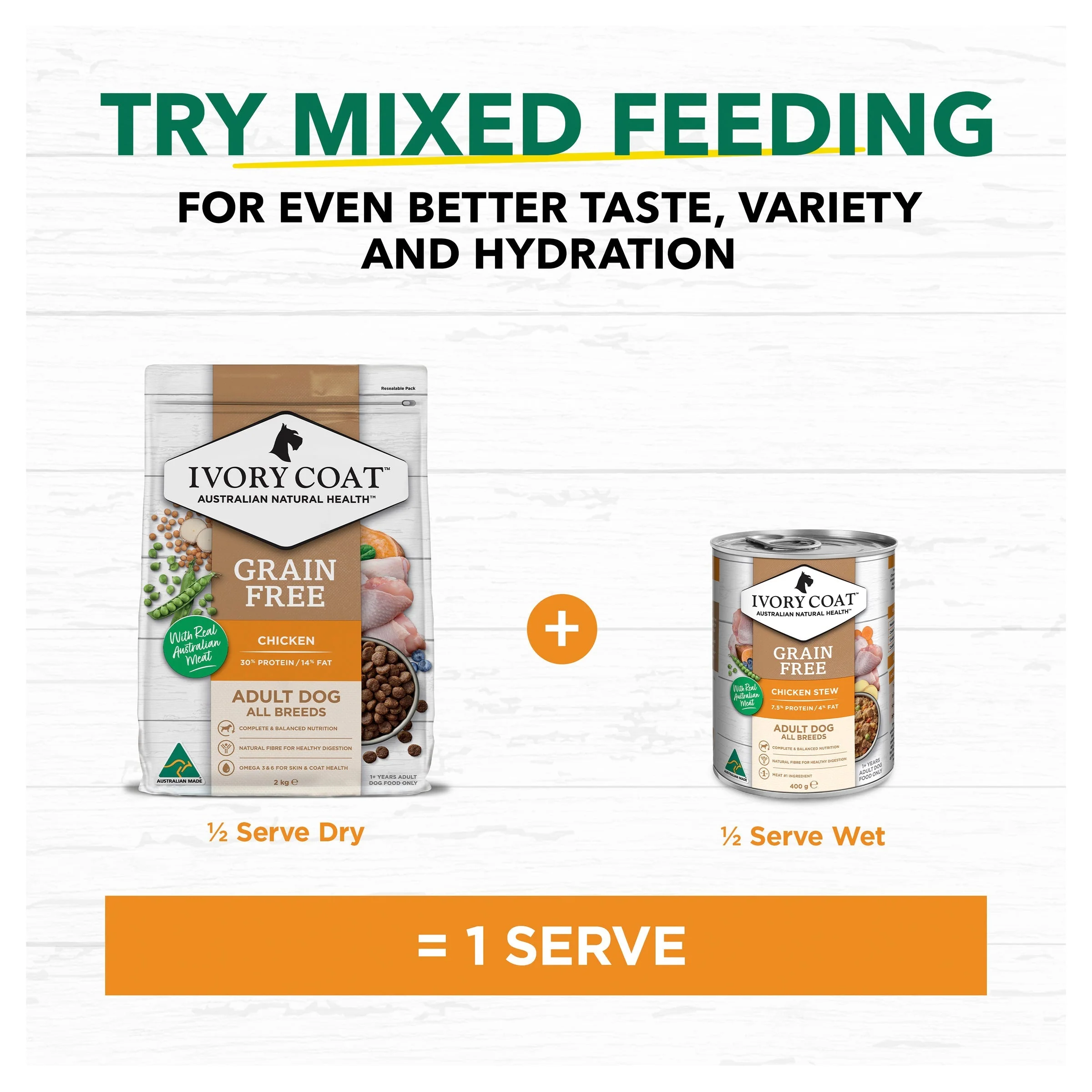 Ivory Coat Grain Free Chicken Stew Adult Dog Wet Food 400g - Image 7