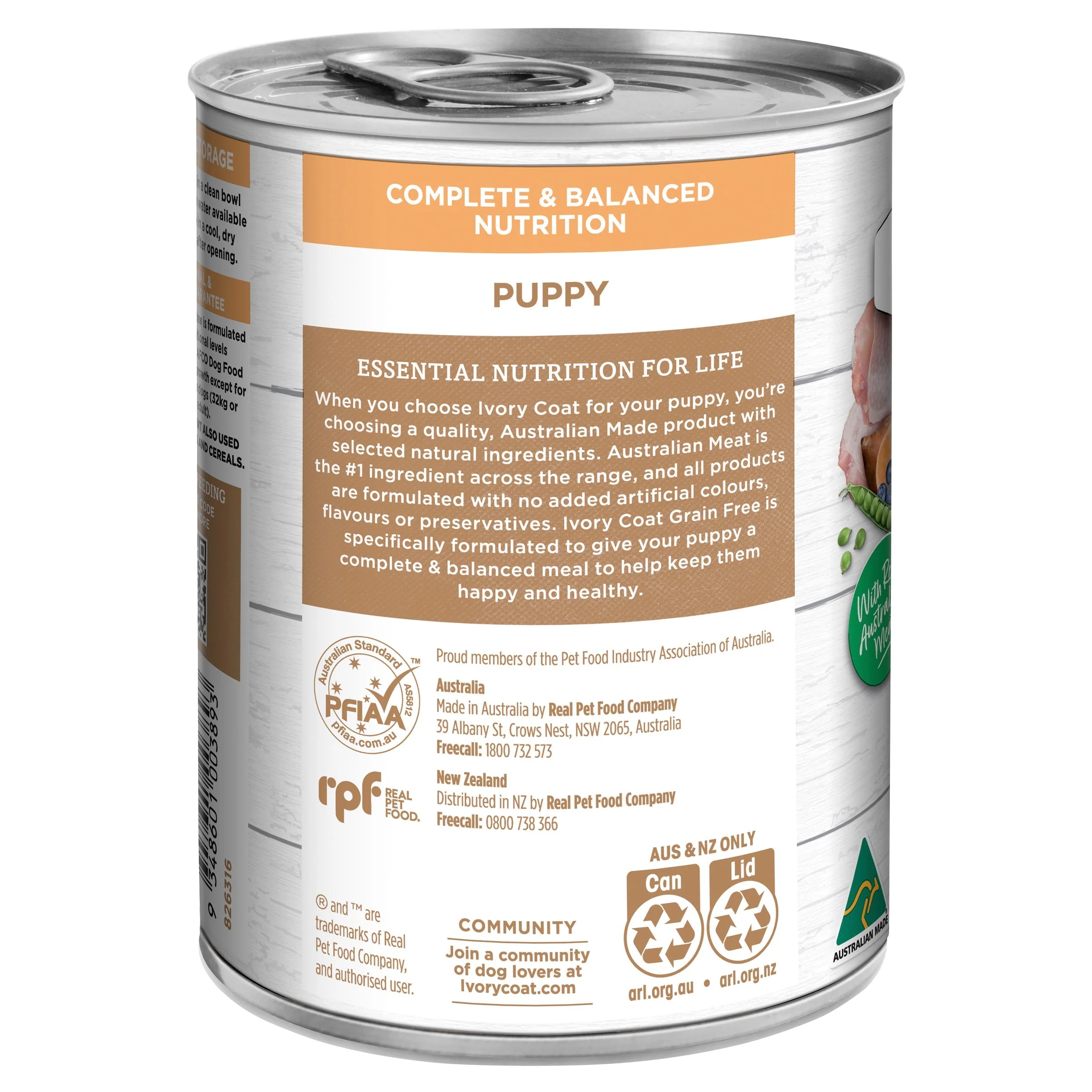 Ivory Coat Grain Free Chicken Stew Puppy Wet Food 400g - Image 2