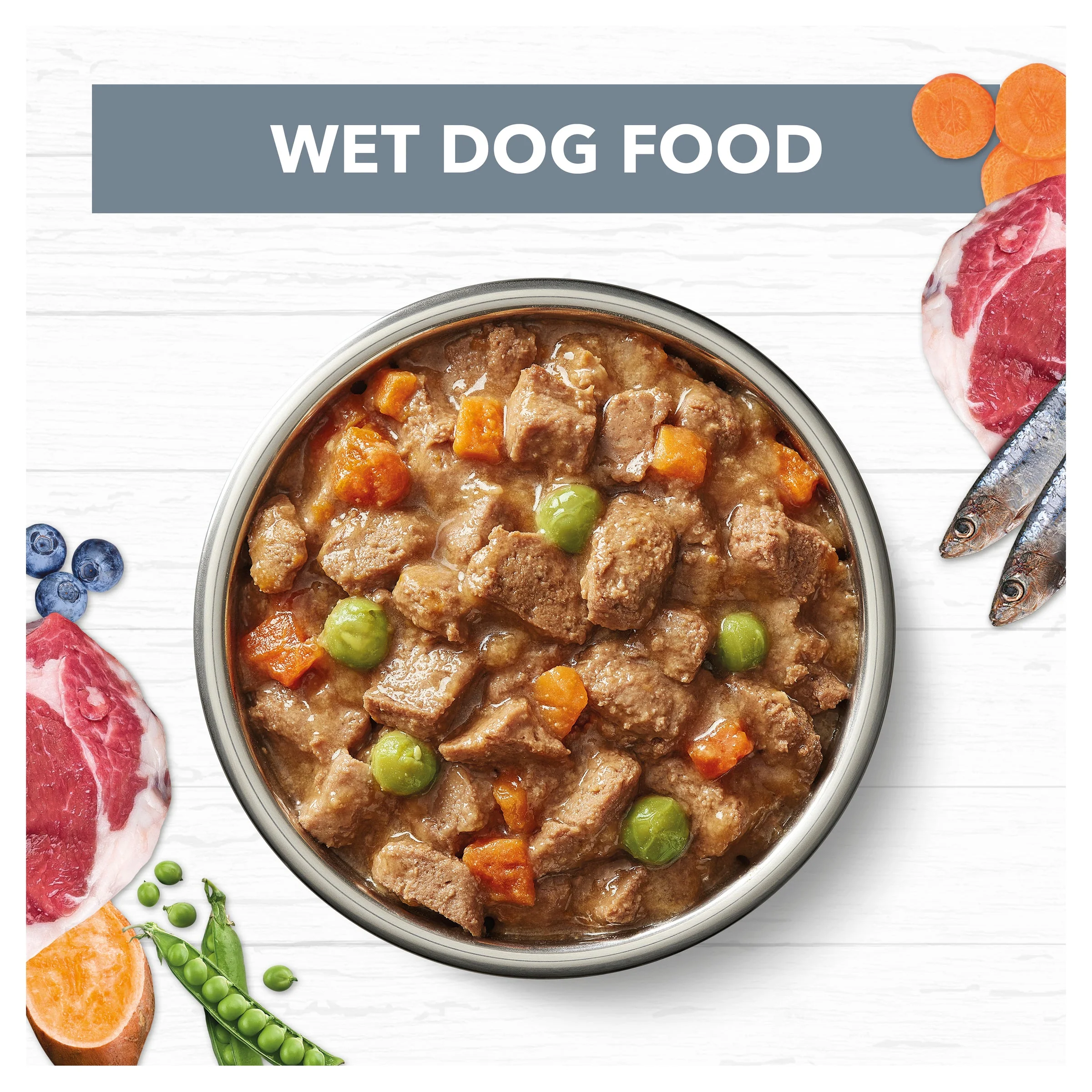 Ivory Coat Grain Free Lamb and Sardine Stew Adult Dog Wet Food 400g x 12 - Image 4