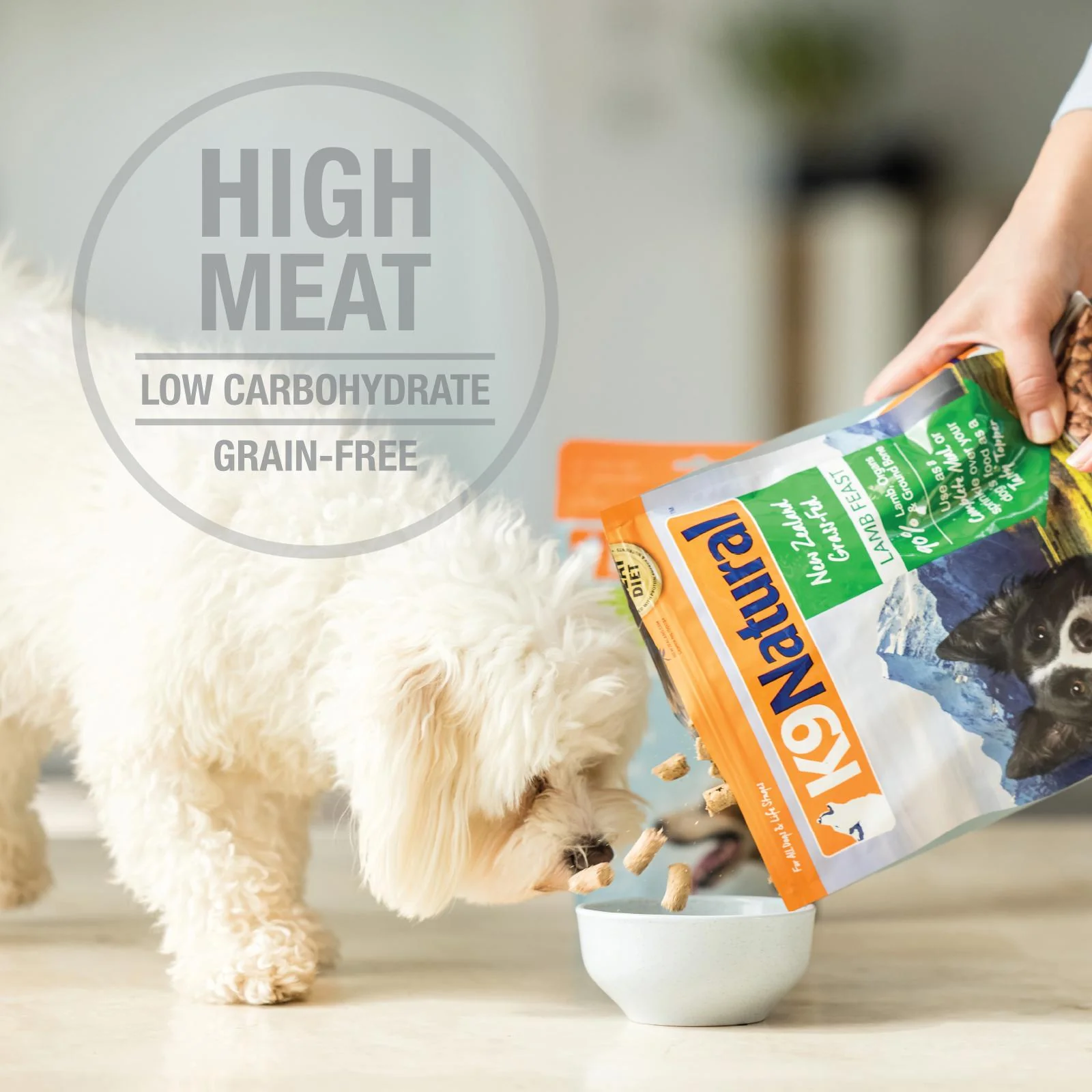 K9 Natural Hoki and Beef Feast Freeze Dried Dog Food 1.8kg - Image 5