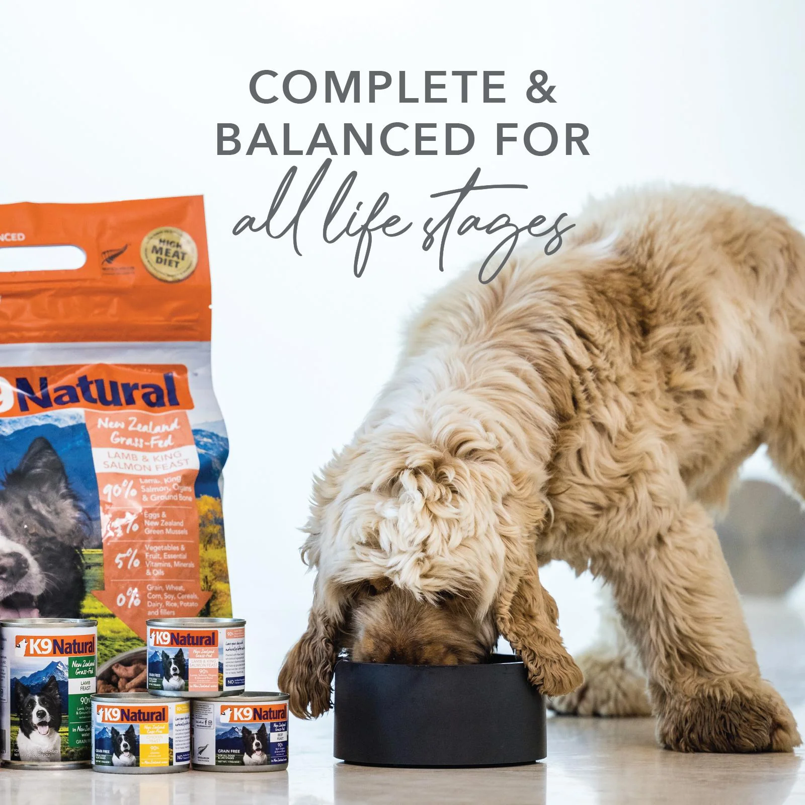 K9 Natural Lamb Feast Wet Dog Food 170g x 12 - Image 8