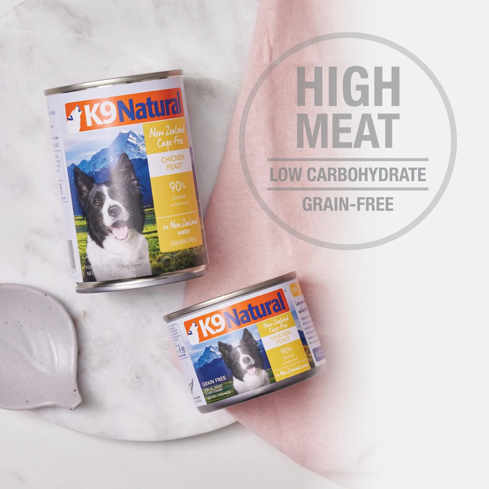 K9 Natural Lamb Feast Wet Dog Food 170g x 12 - Image 9