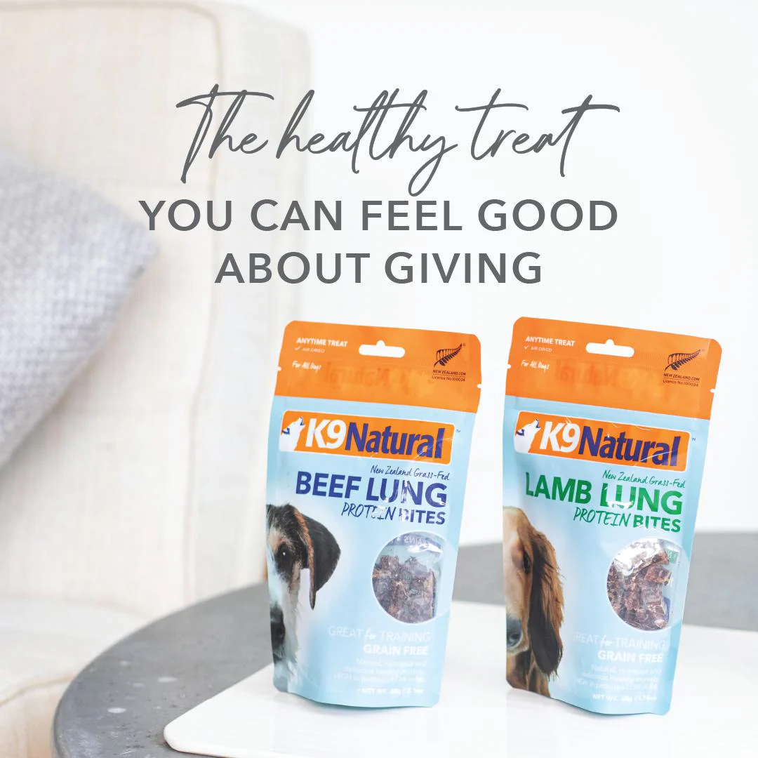 K9 Natural Lamb Lung Protein Bites Dog Treats 50g - Image 5
