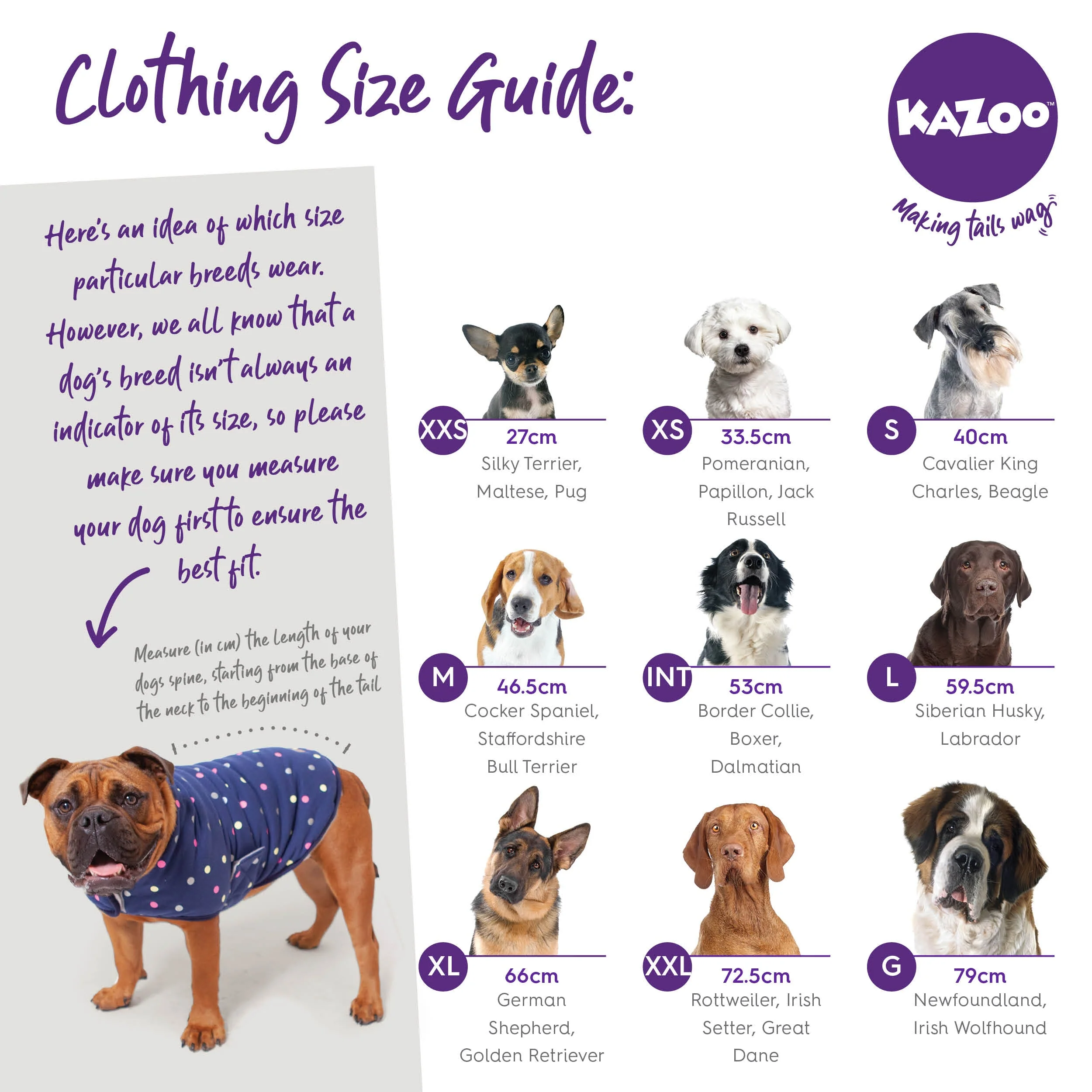 Kazoo Apparel Oilskin Dog Coat Black Large 59.5cm - Image 7