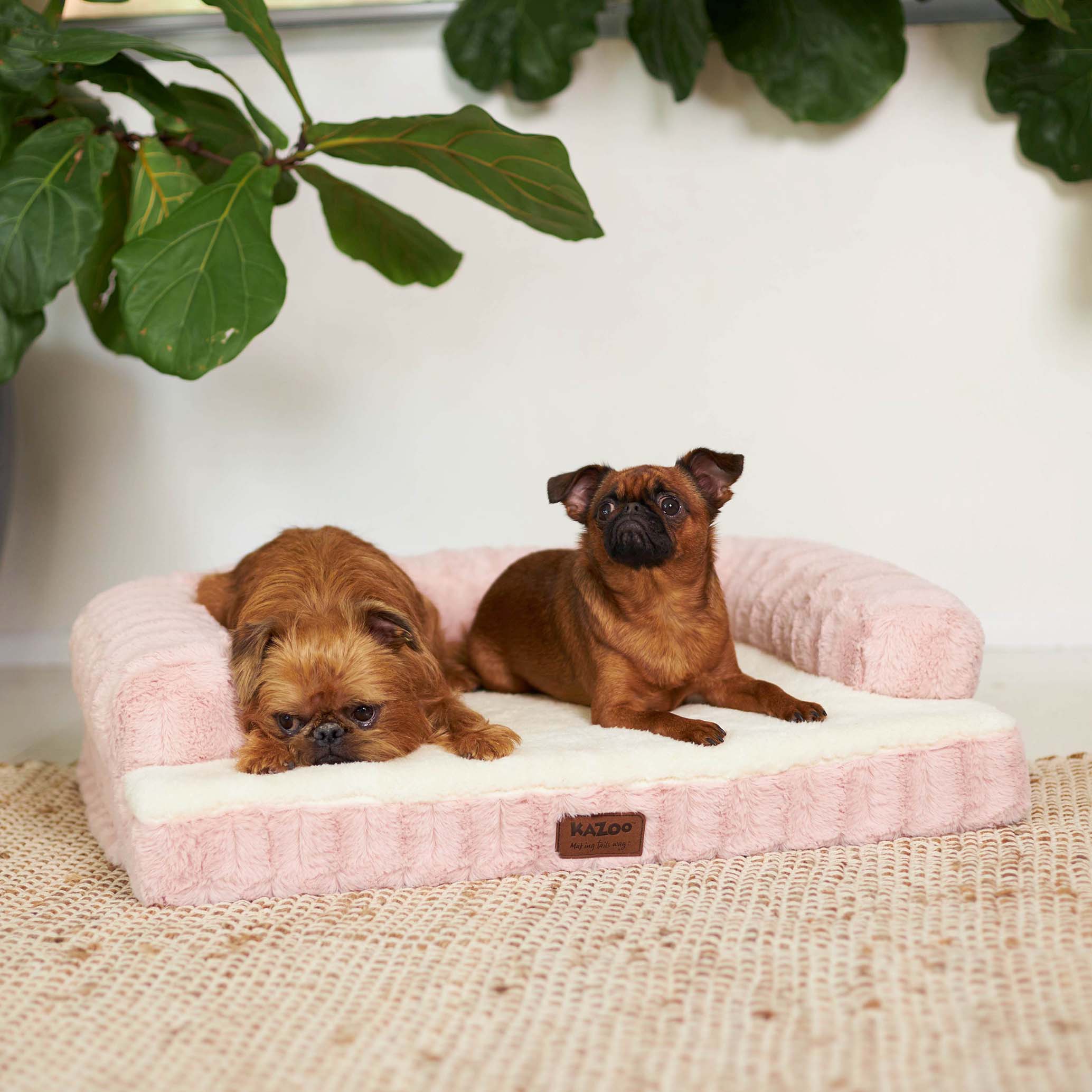Kazoo Boudoir Large Blush Dog Bed - Image 2