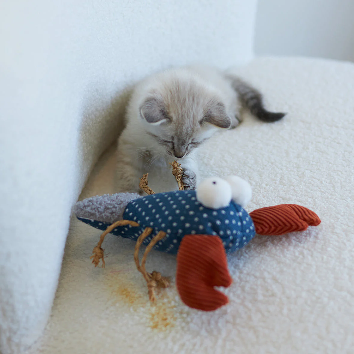Kazoo Snappy Lobster Cat Toy - Image 4