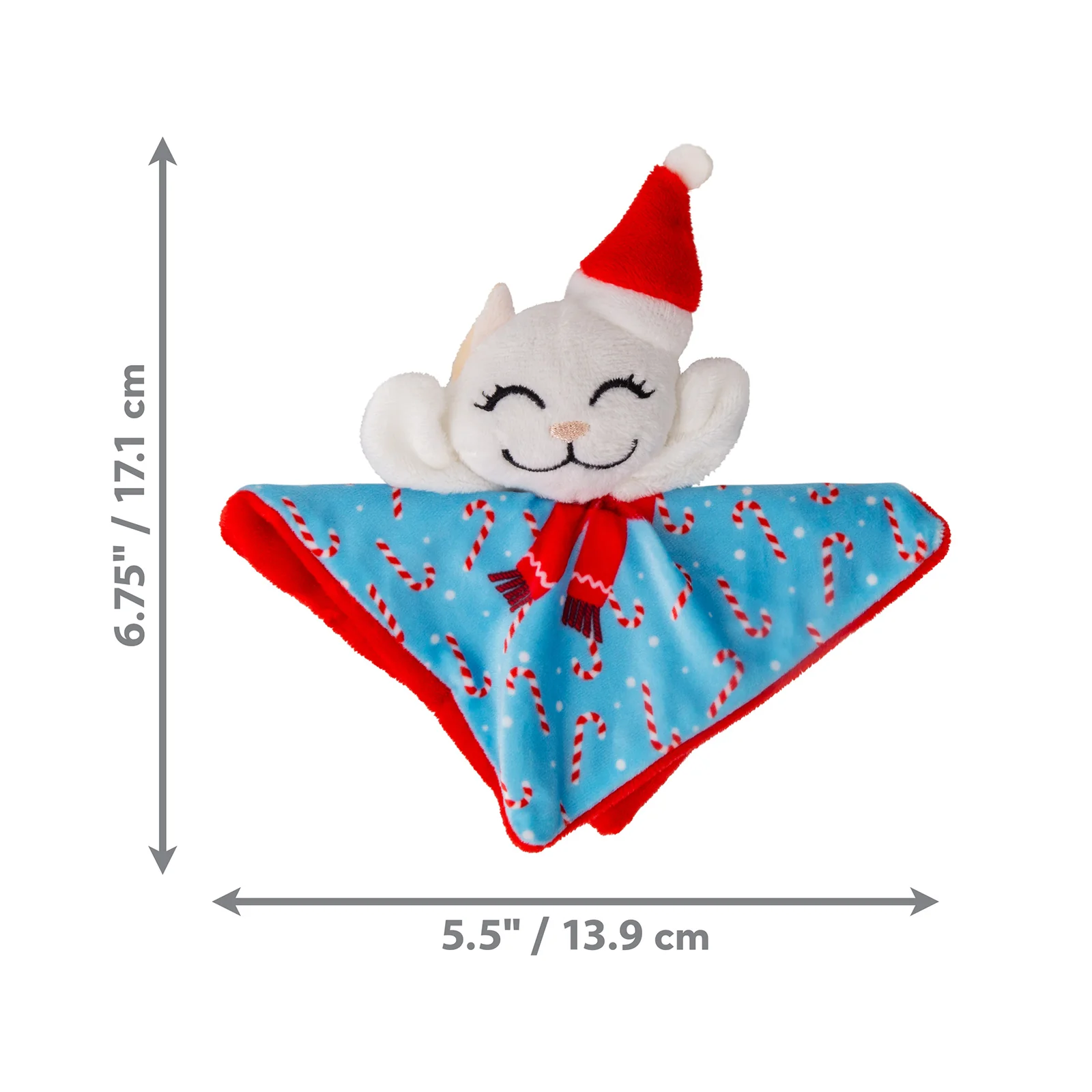 KONG Christmas Crackles Santa Kitty Cat Toy *** - Image 3