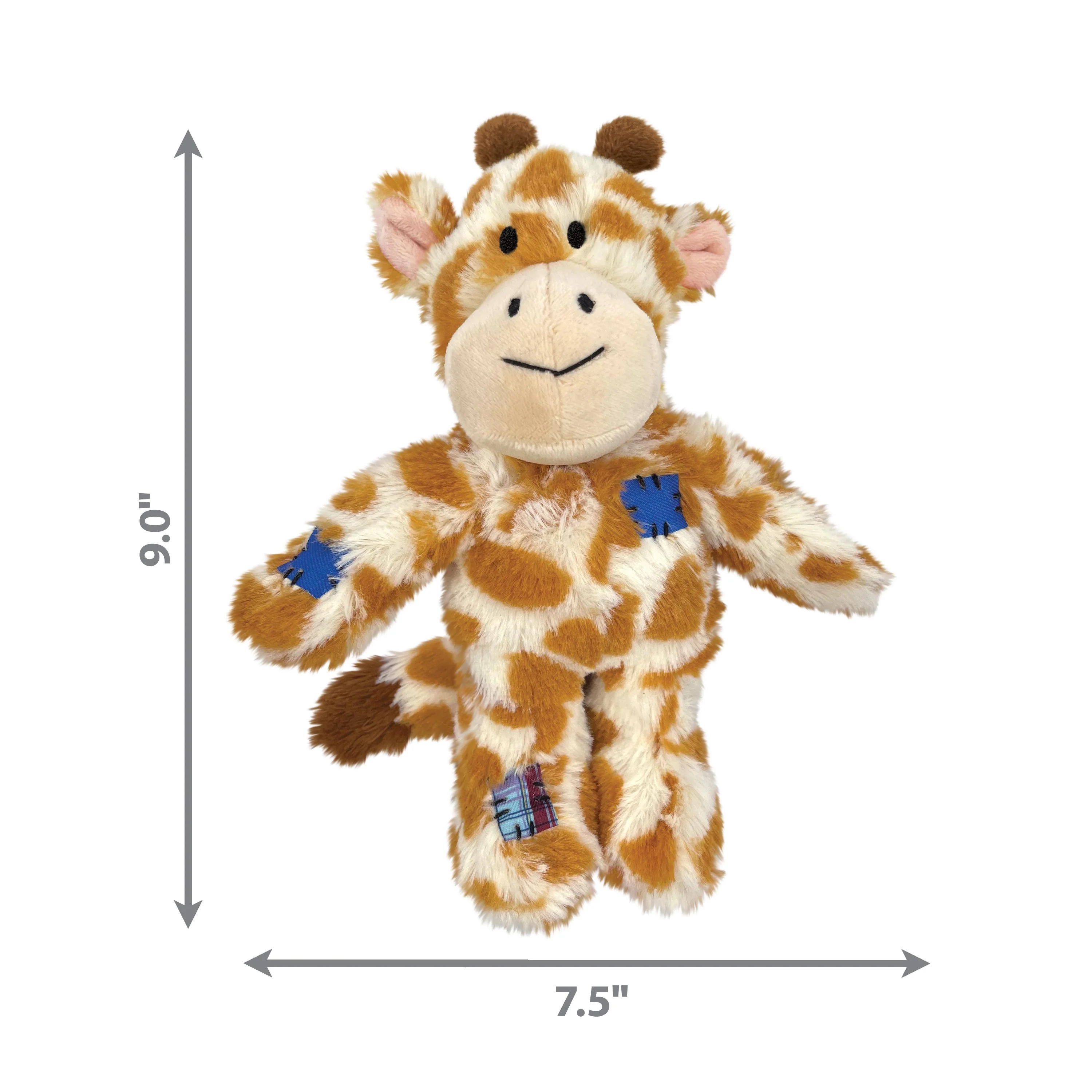 KONG Wild Knots Giraffe Small to Medium Dog Toy - Image 3