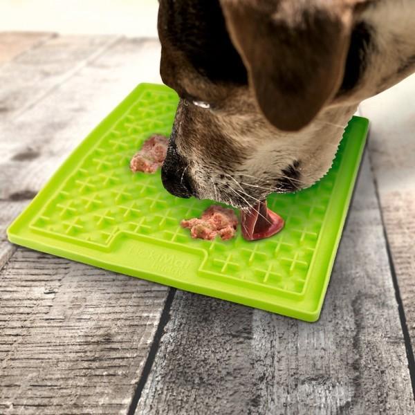 LickiMat Buddy Slow Feeder Mat for Dogs Purple - Image 3