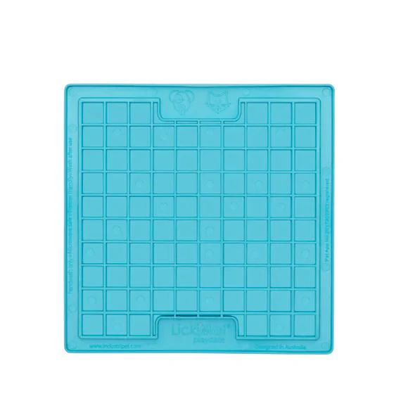 LickiMat Playdate Slow Feeder Mat for Dogs Turquoise - Image 2