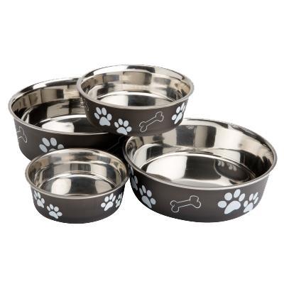 Loving Pets Bella Dog Bowl Espresso Small - Image 3