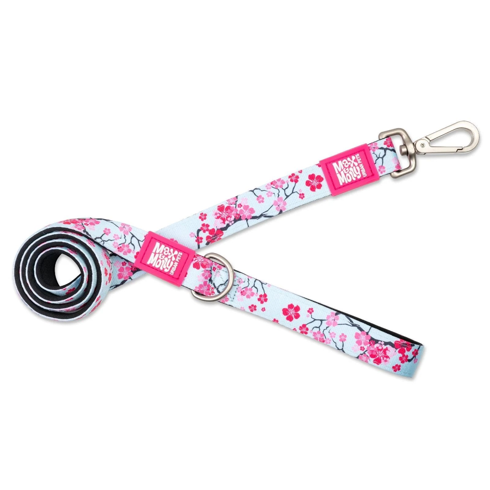Max & Molly Cherry Bloom Short Dog Lead Large