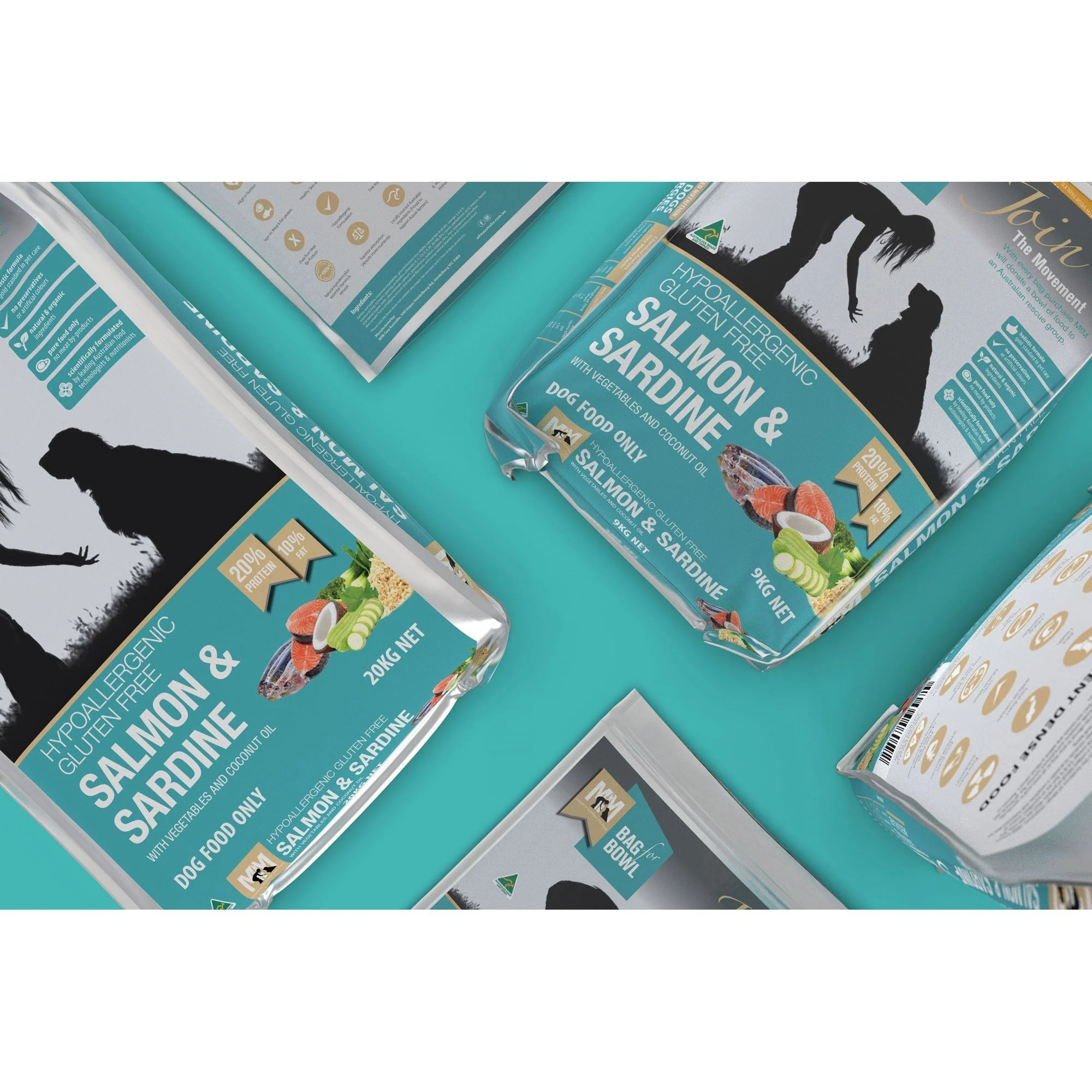 Meals for Mutts Salmon and Sardine Dry Dog Food 20kg - Image 3