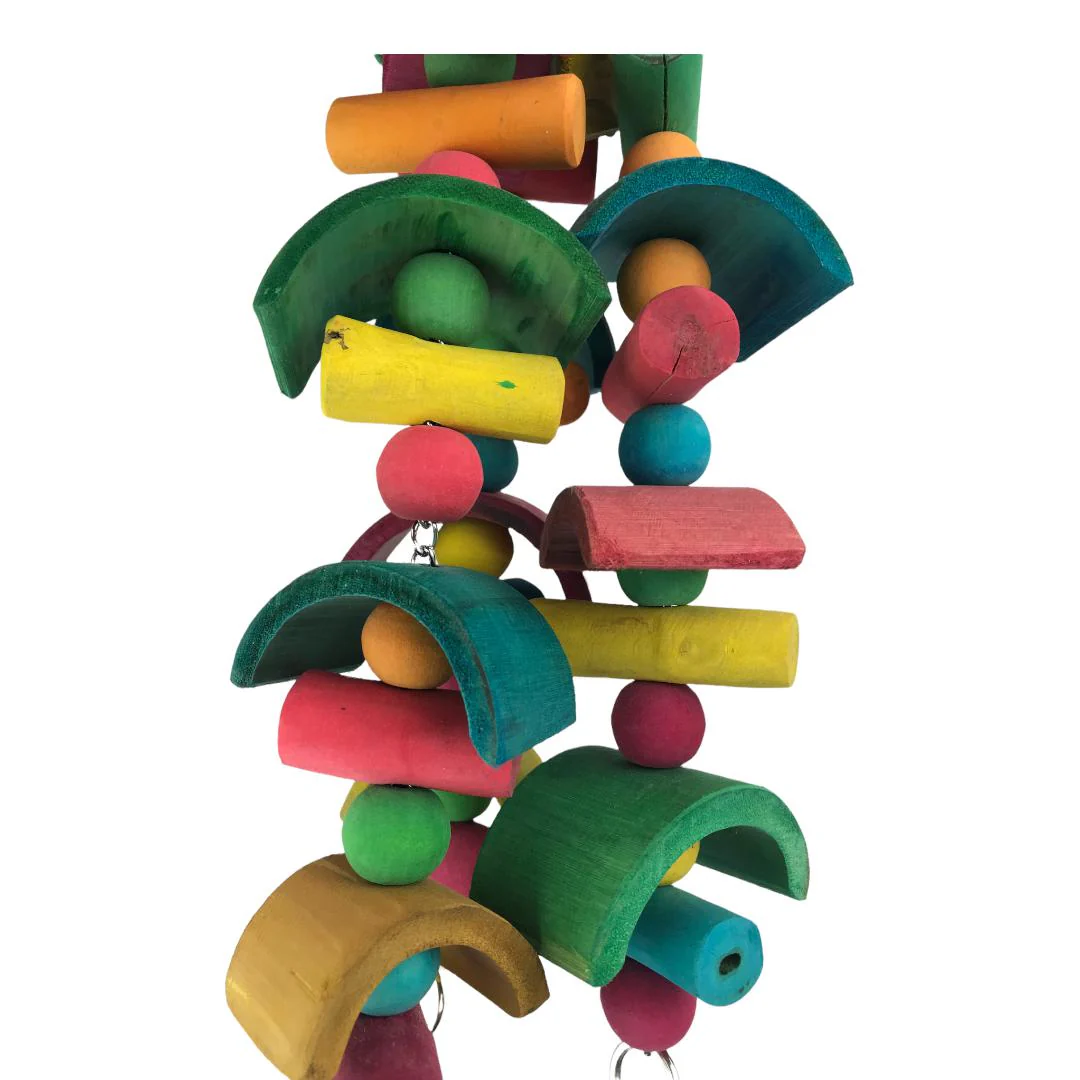 Ninos Java Half Moon Glider Toy for Birds Large - Image 4