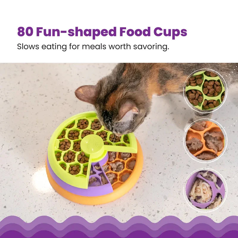 Outward Hound Nina Ottosson Lickin Layers Cat Interactive Feeder - Image 3