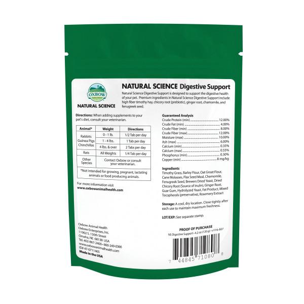 Oxbow Natural Science Digestive Support 60 Pack - Image 2