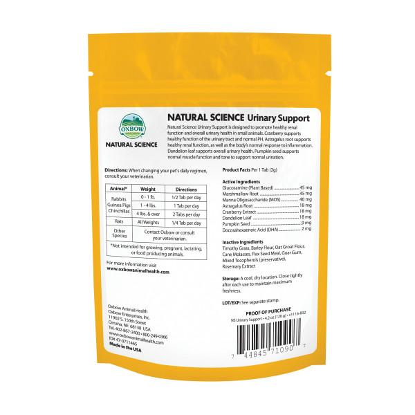 Oxbow Natural Science Urinary Support 60 Pack - Image 2