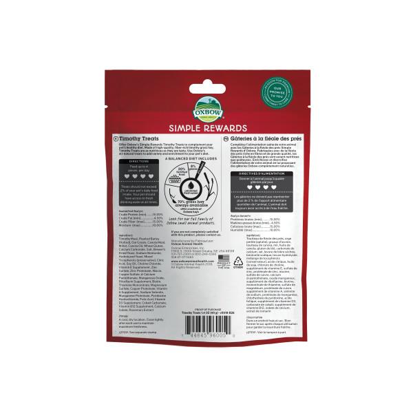 Oxbow Simple Rewards Timothy Treats 40g - Image 2