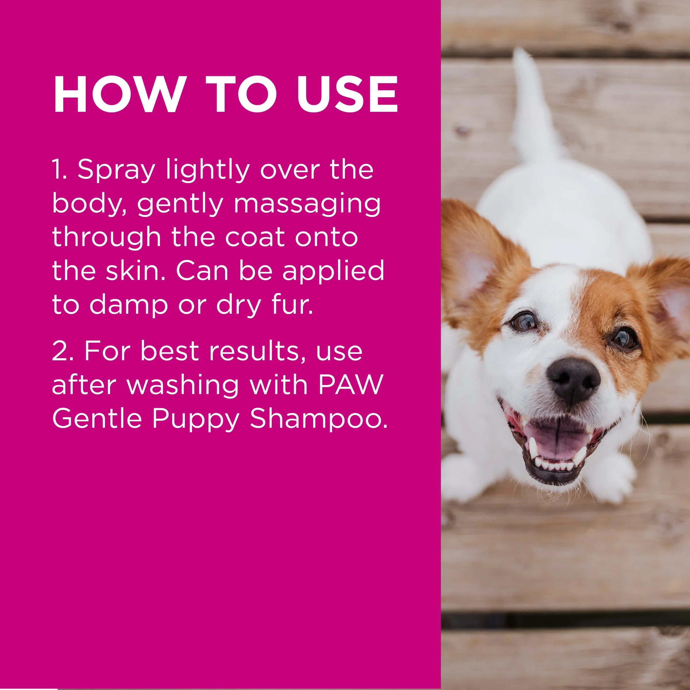 PAW by Blackmores Gentle Puppy Conditioning Spray for Dogs 200ml - Image 3