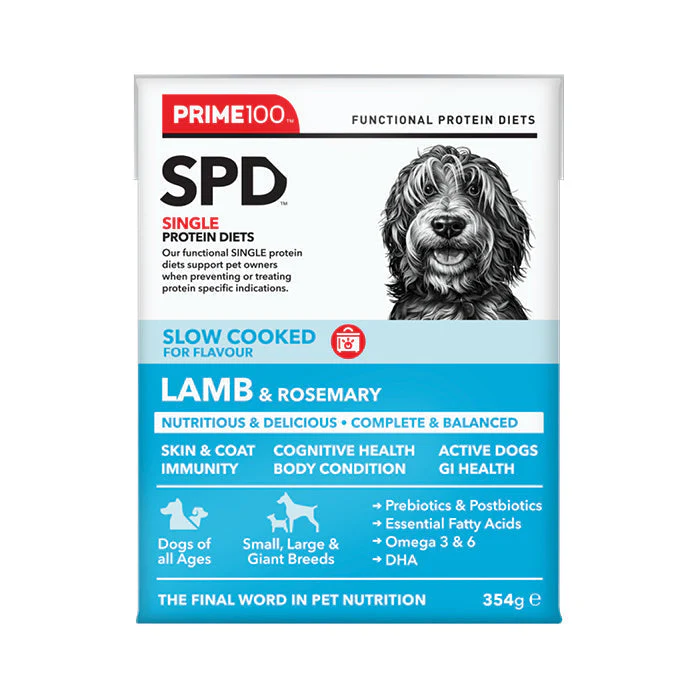 Prime 100 Slow Cooked Lamb and Rosemary Dog Food 354g x12 - Image 8