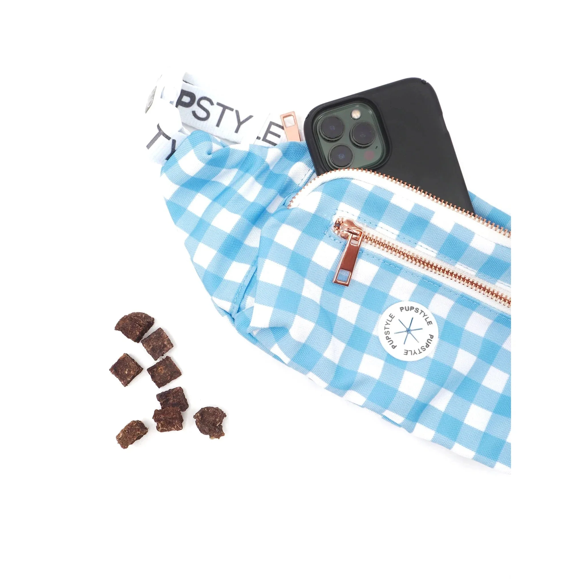 Pupstyle Suburban Collection Blueberry Muffin Parent Bum Bag - Image 2