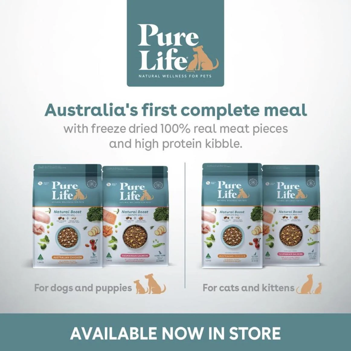 Pure Life Natural Boost Salmon Dry Cat Food 1.5kg - Image 7