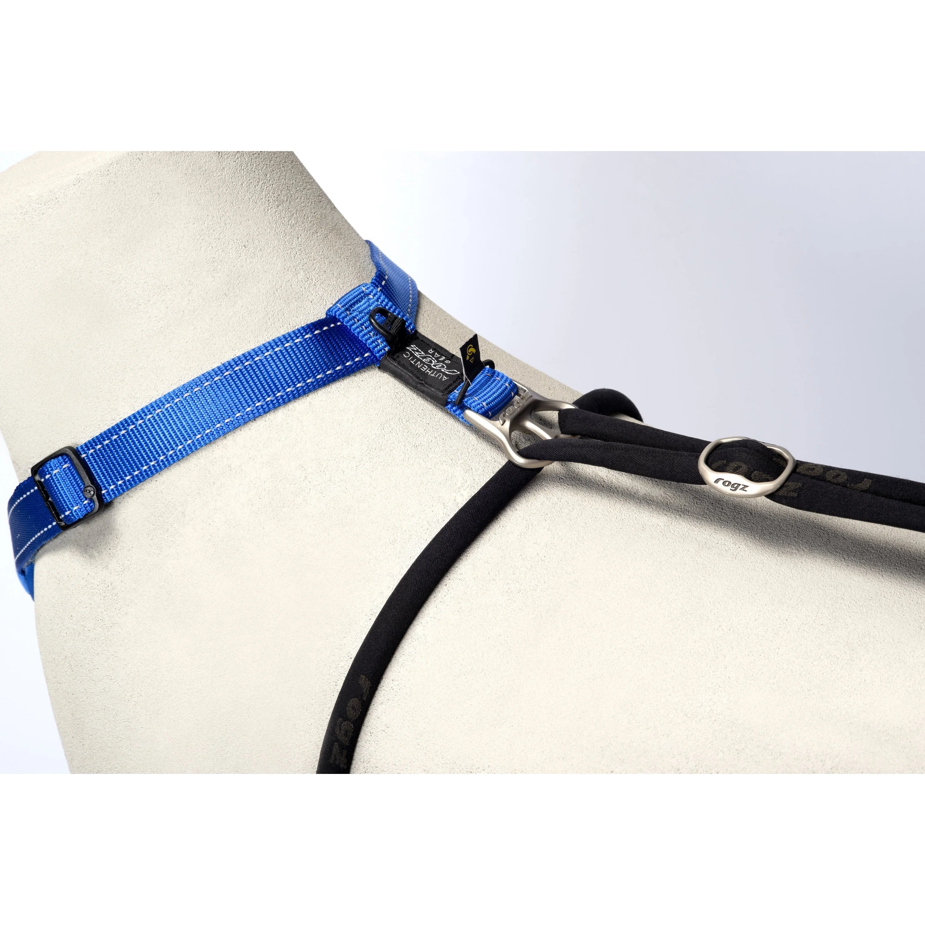 Rogz Control Stop Pull Dog Harness Black Large - Image 6