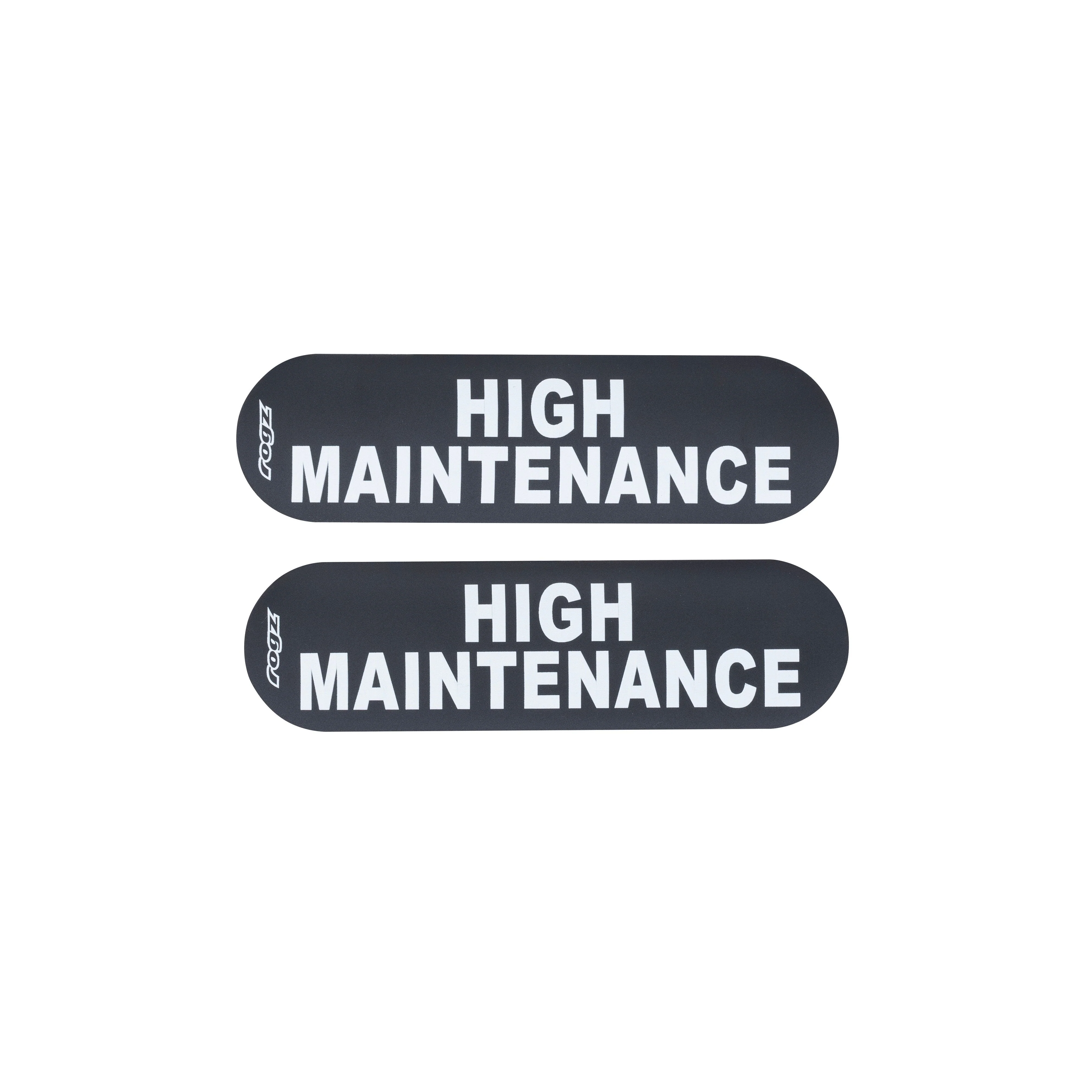 Rogz Pre-Made Badge High Maintenance Lge - Image 2