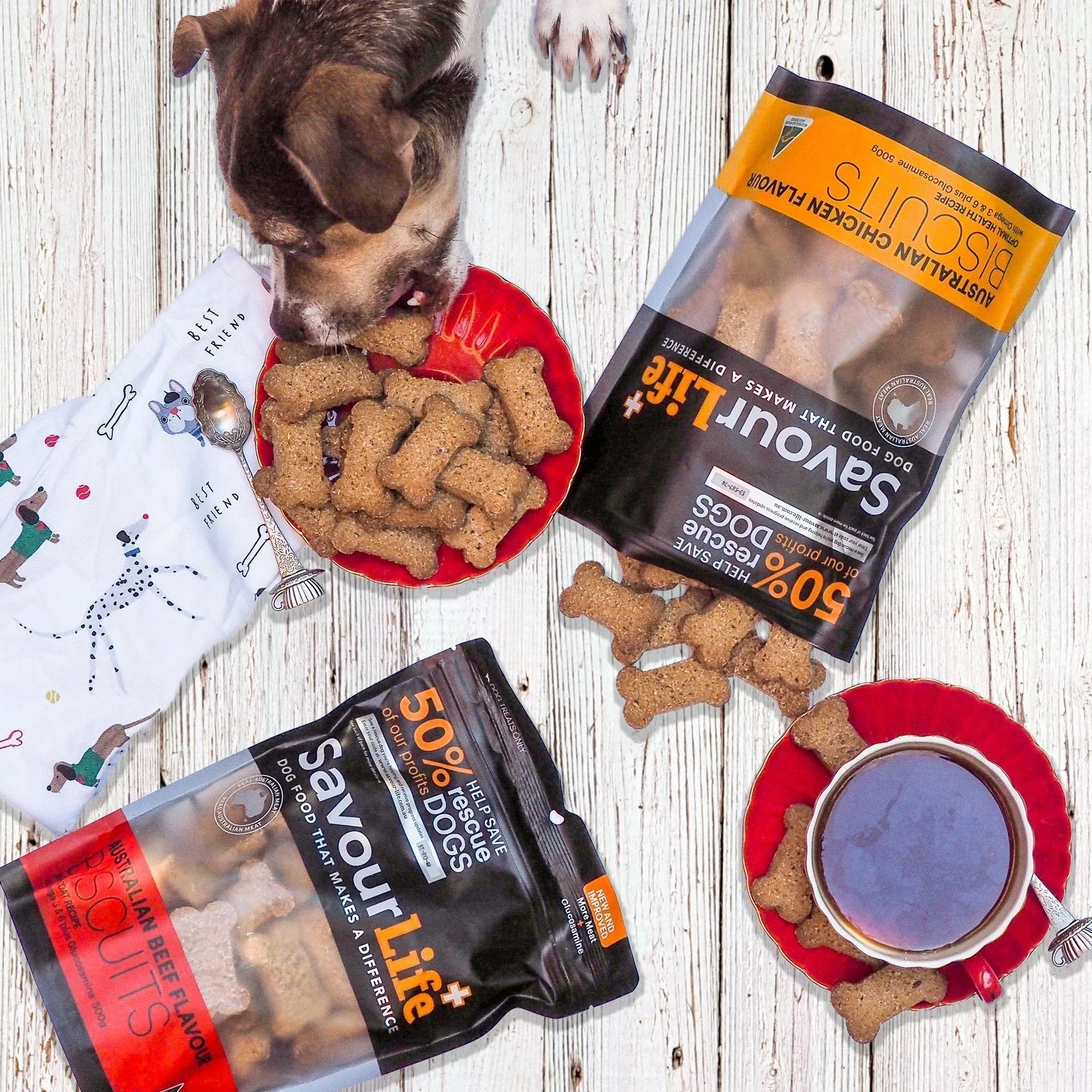 SavourLife Australian Kangaroo Biscuits Dog Treats 500g - Image 6