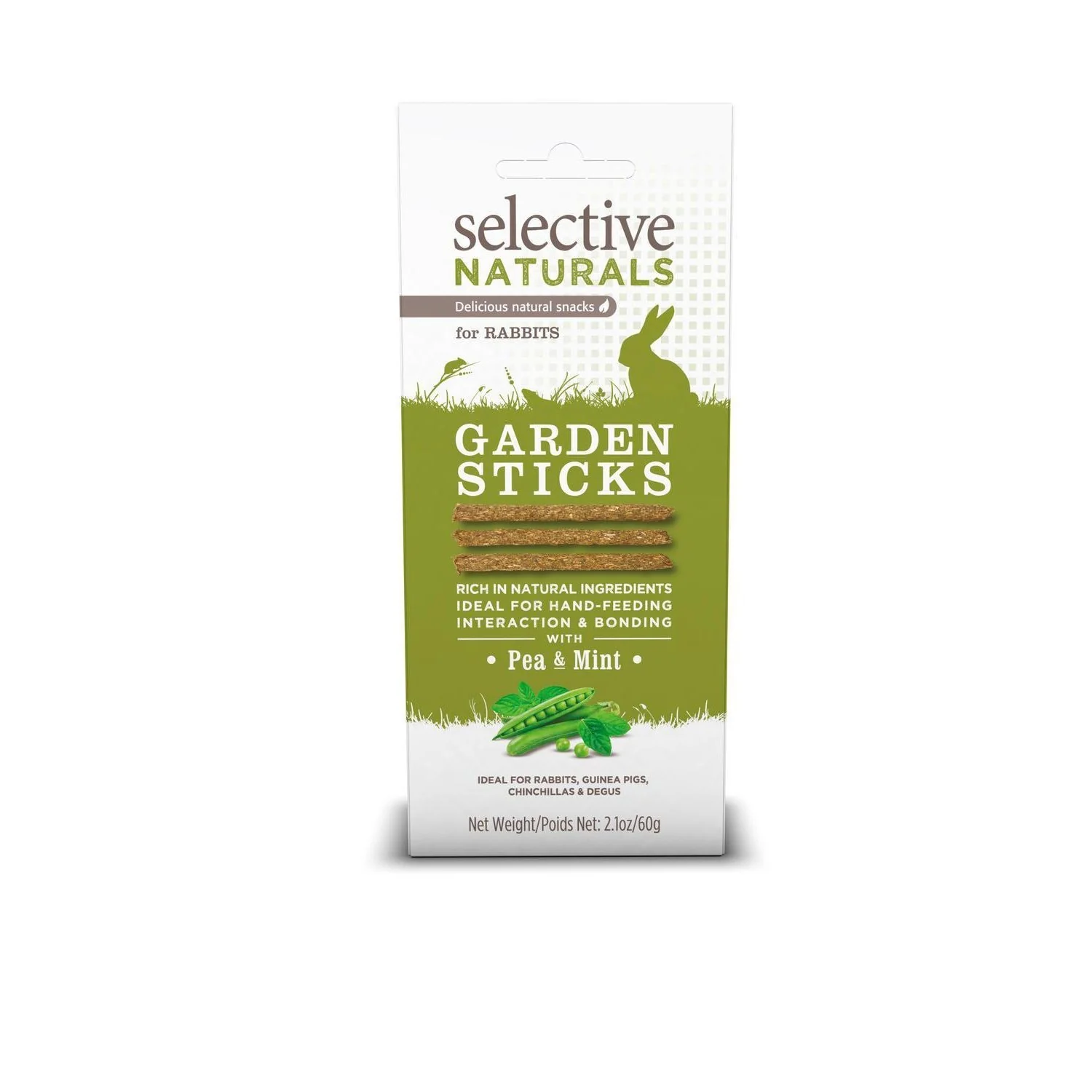 Supreme Selective Naturals Garden Sticks Rabbit Treats 60g - Image 2