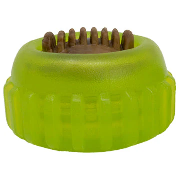 Starmark Everlasting Treat Sprocket Ball Dog Toy Medium - Image 2
