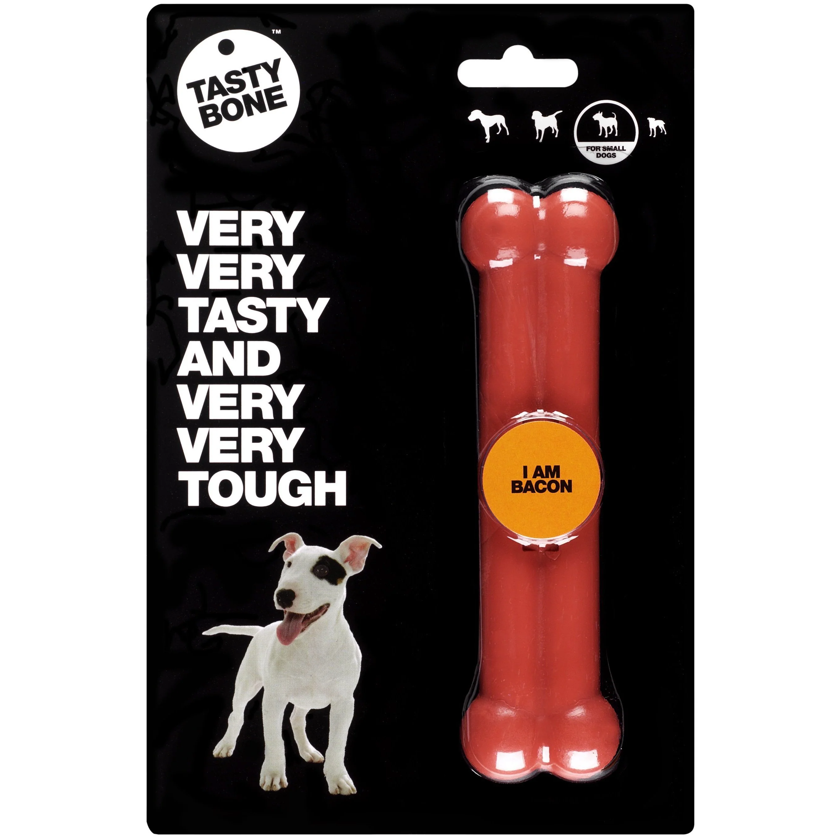 TastyBone Dog Toy Nylon Bacon Medium