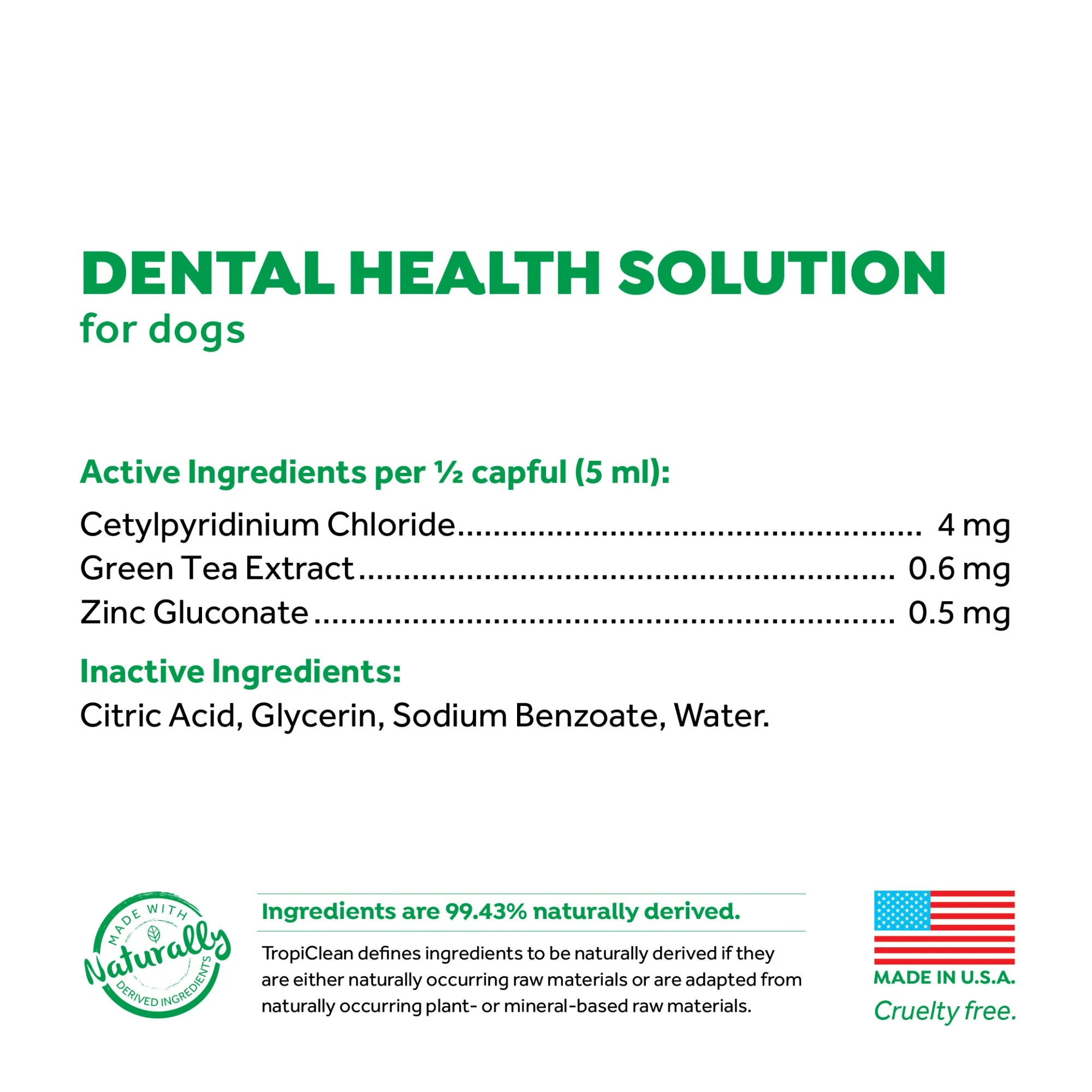 Tropiclean Fresh Breath Oral Care Additive 473ml - Image 7