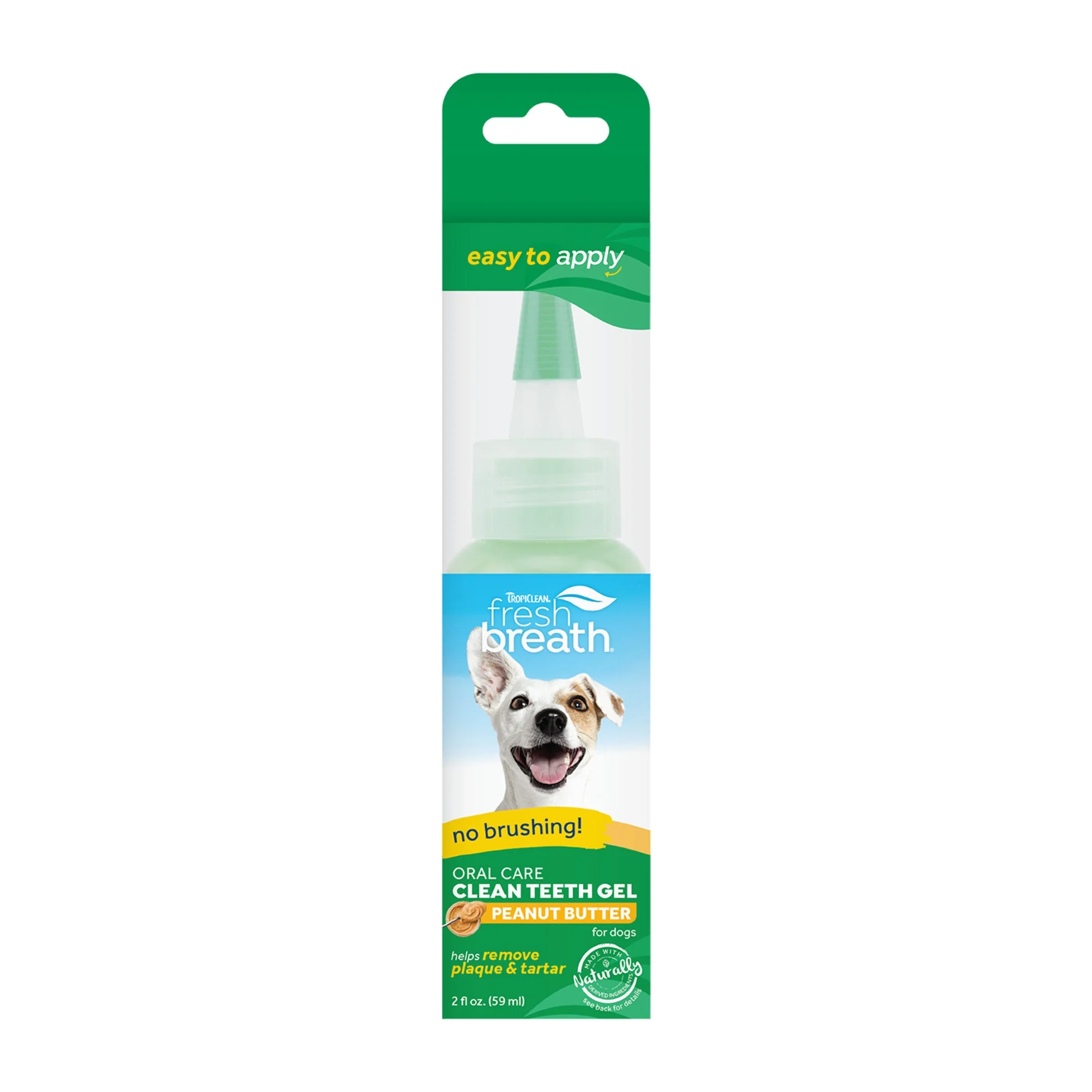 Tropiclean Fresh Breath Clean Teeth Gel Peanut Butter 59ml