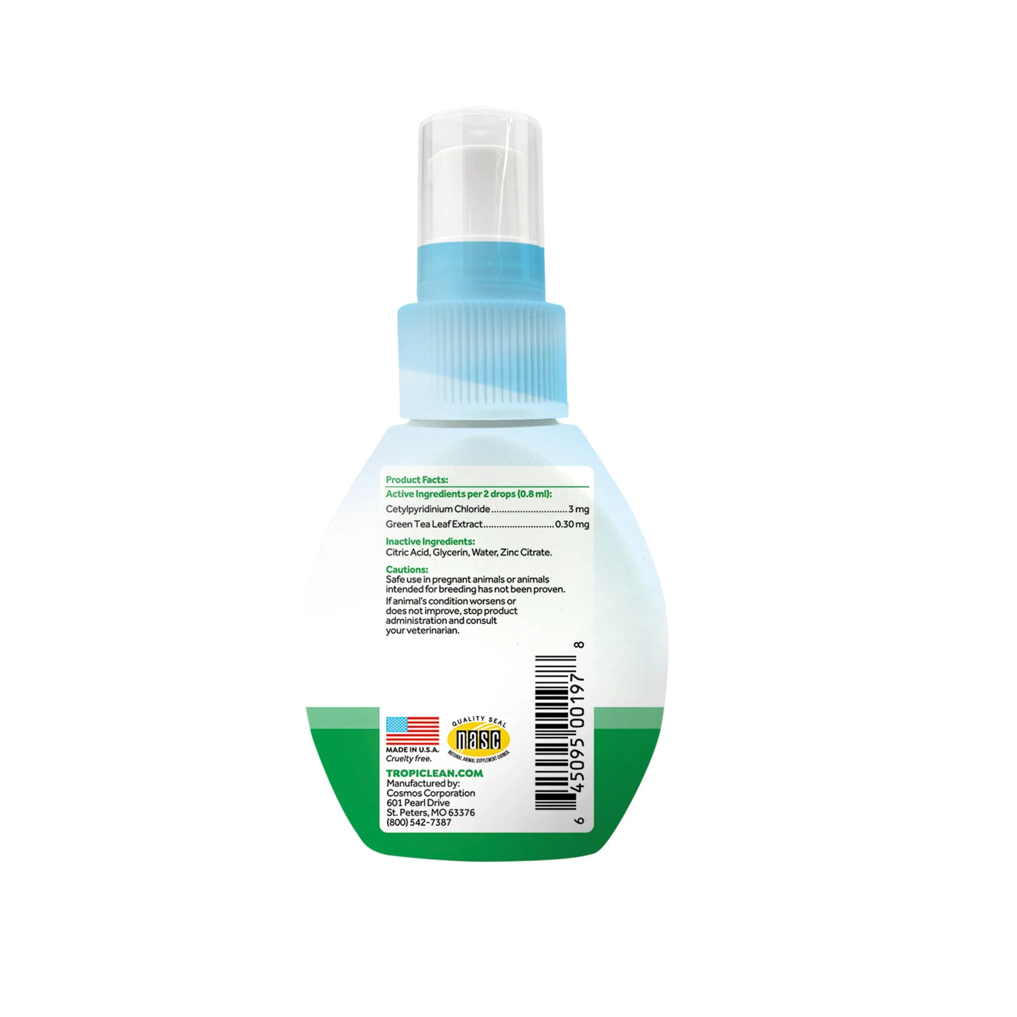 Tropiclean Fresh Breath Drops For Dogs - Image 2