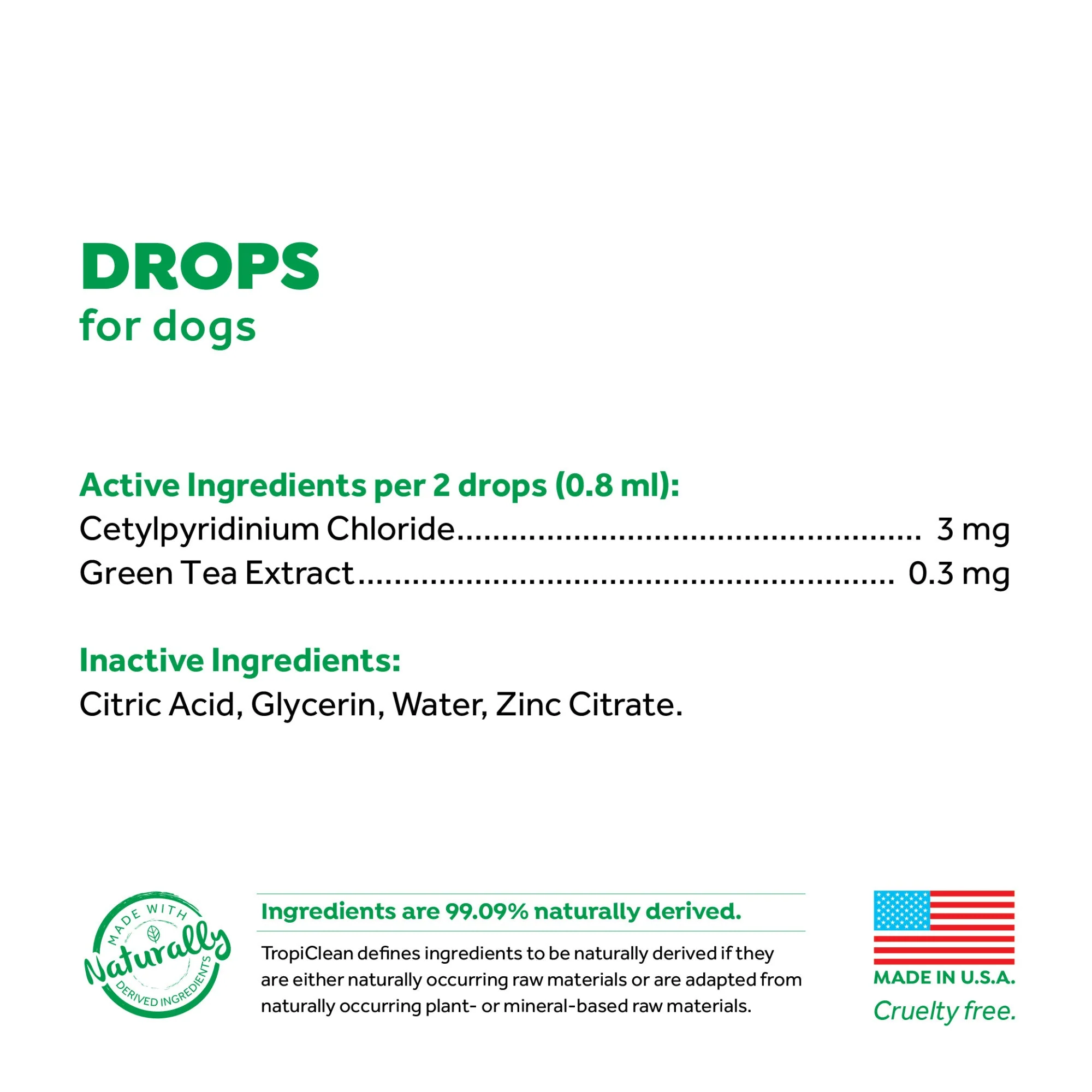 Tropiclean Fresh Breath Drops For Dogs - Image 4