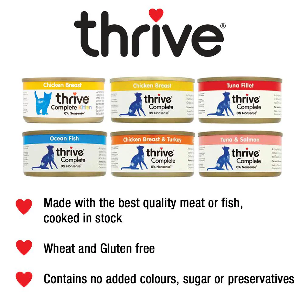Thrive Chicken Breast Wet Cat Food 75g - Image 5