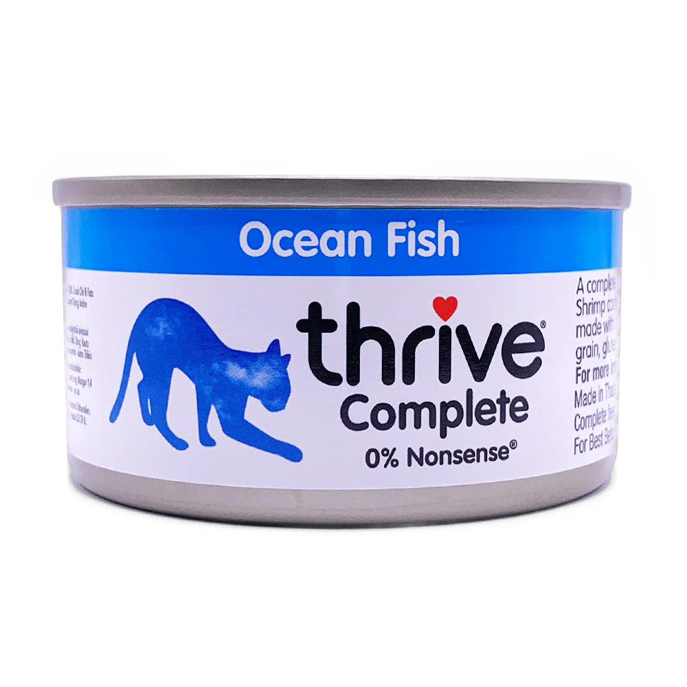 Thrive Ocean Fish Wet Cat Food 75g x 12 - Image 3