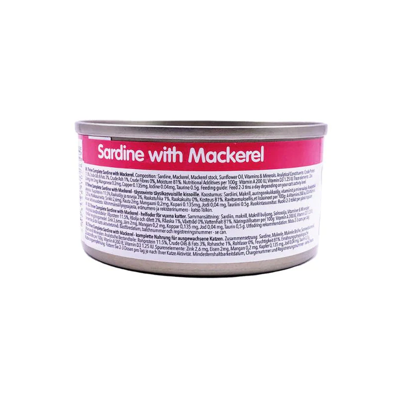 Thrive Sardine and Mackerel Wet Cat Food 75g - Image 3