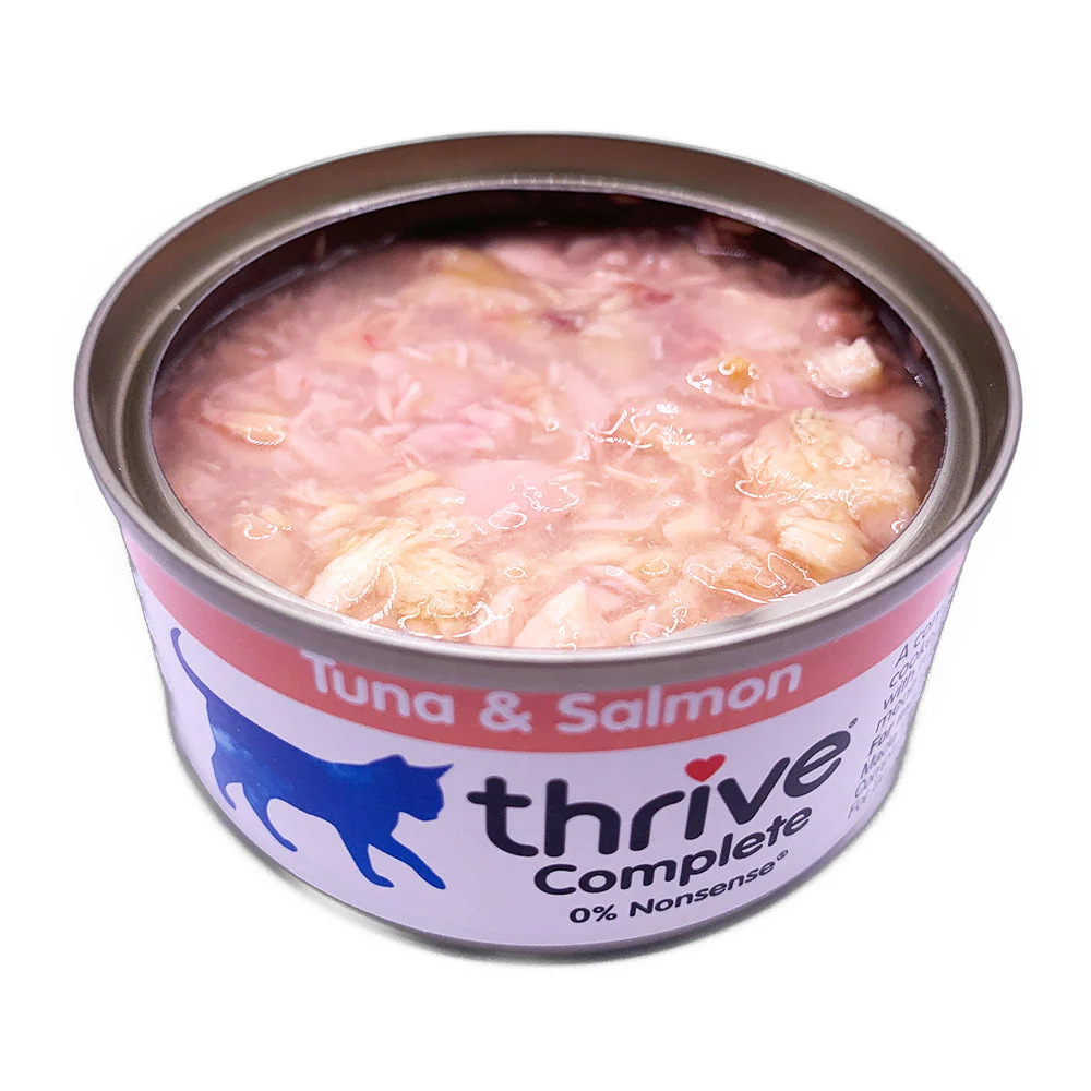 Thrive Tuna and Salmon Wet Cat Food 75g - Image 2