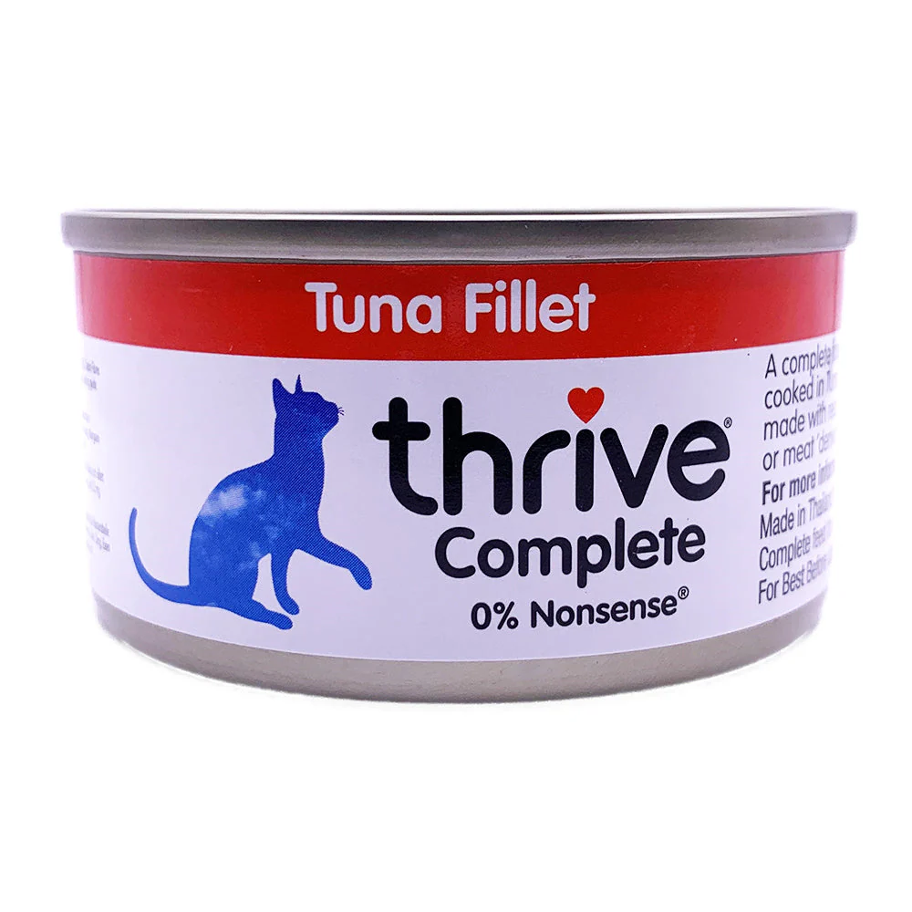Thrive Tuna Fillet Wet Cat Food 75g x 12 - Image 3
