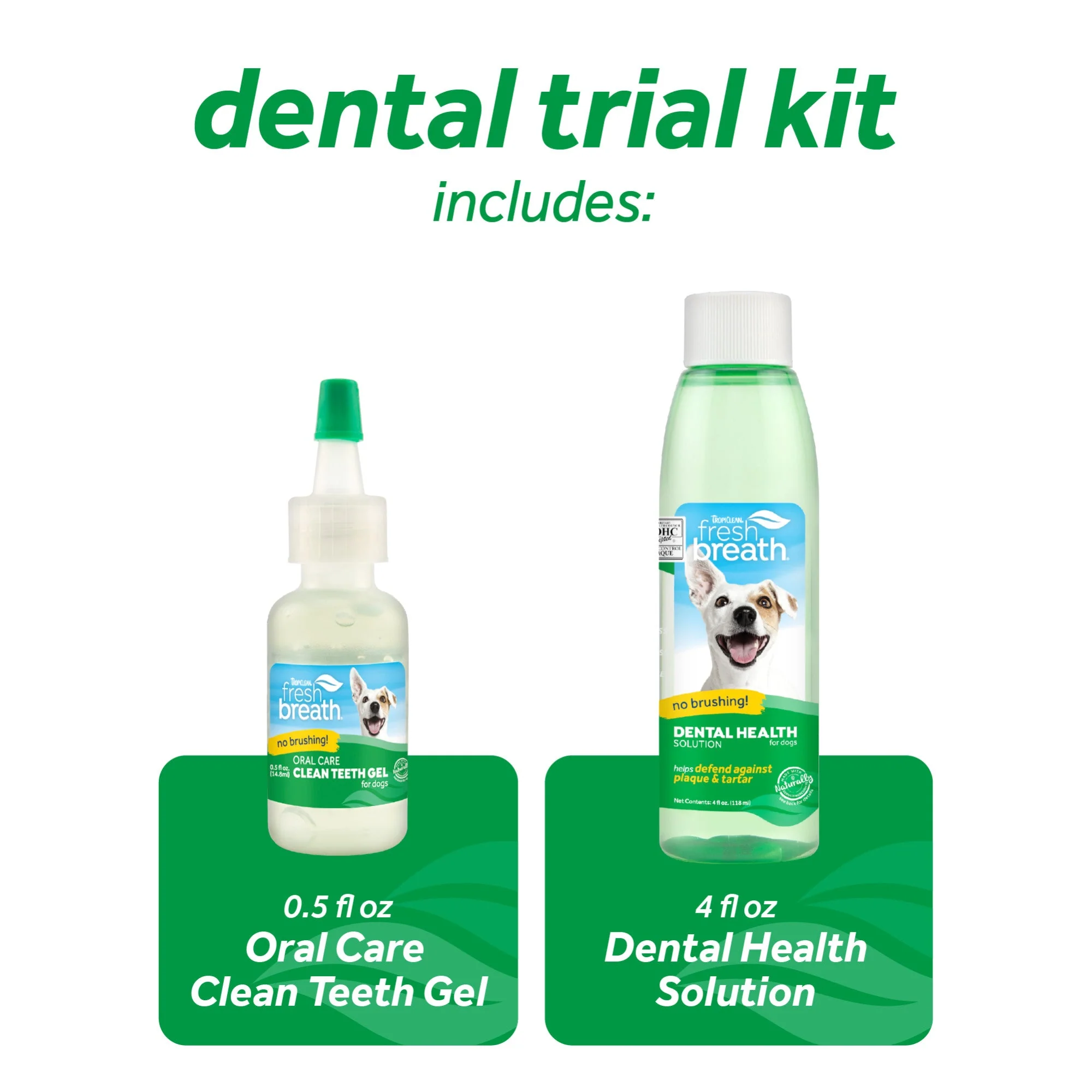 Tropiclean Fresh Breath Dental Trial Kit for Dogs - Image 3