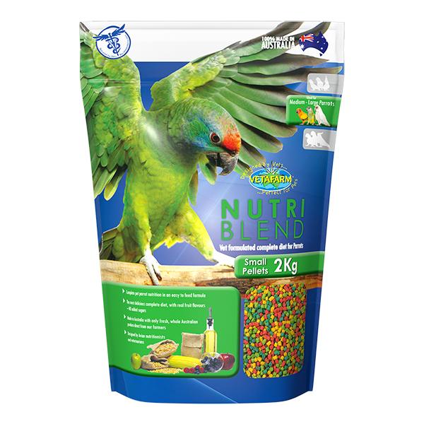 Vetafarm Nutriblend Small Bird Pellets 2kg