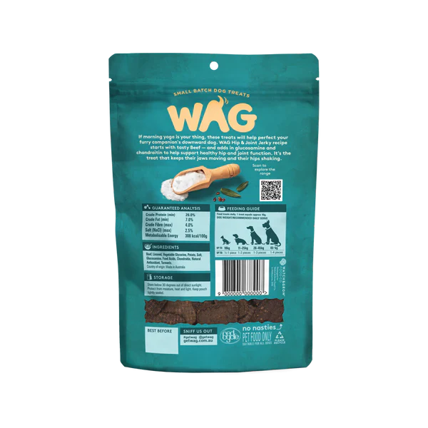 Wag Beef Jerky Hip & Joint 10 Pack - Image 3