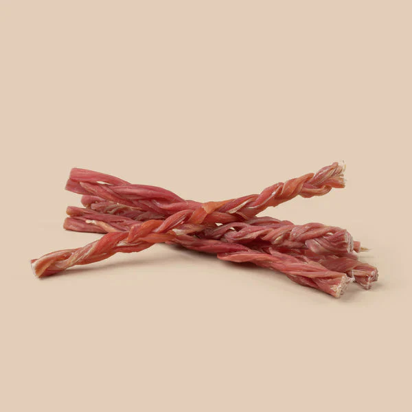 Wag Braided Bully Stick Large 4 Pack - Image 2