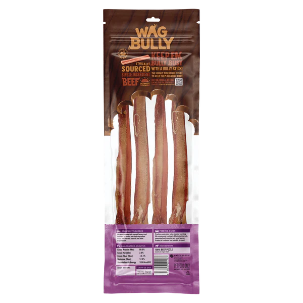 Wag Bully Stick Large 4 Pack - Image 3